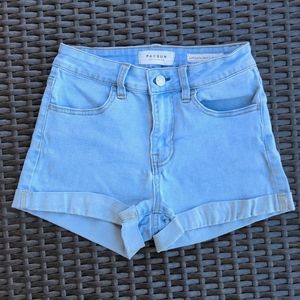 PacSun "Super Stretch Shortie" Jean Shorts